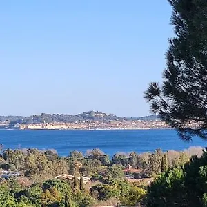  Apartment Eden Lou, L'appart Climatise Avec Vue Exceptionnelle Sur Saint Tropez